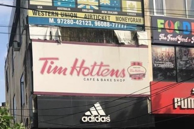 Tims goes after copycat