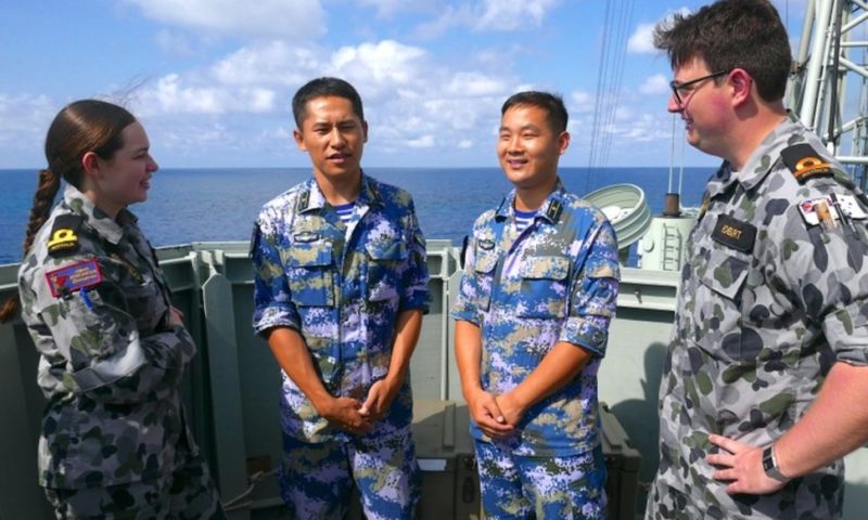 China Engages in Australia’s Largest Maritime Drill for First Time