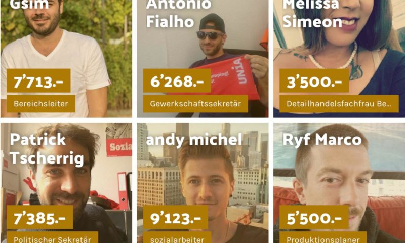 In tight-lipped Switzerland, young people are publicly sharing their salaries