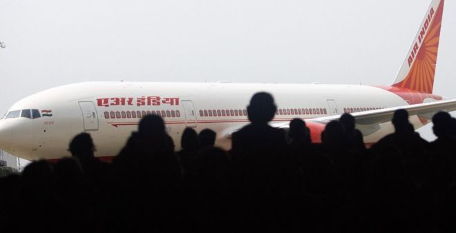 Air India flight attendant falls from plane