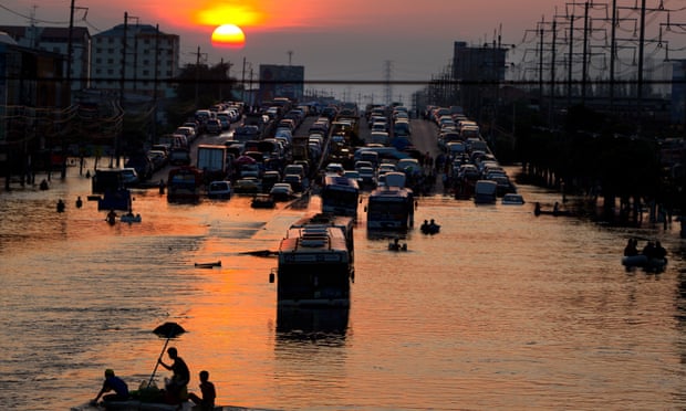 From London to Shanghai, world’s sinking cities face devastating floods