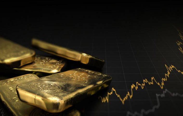 Gold climbs towards 3-month peak as equity rout sparks safe-haven rush