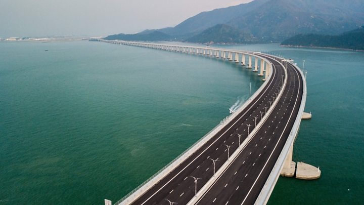World’s longest sea crossing: Hong Kong-Zhuhai bridge opens