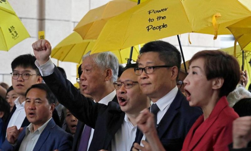 Hong Kong Protest Leaders Warn of Threat to Civil Rights