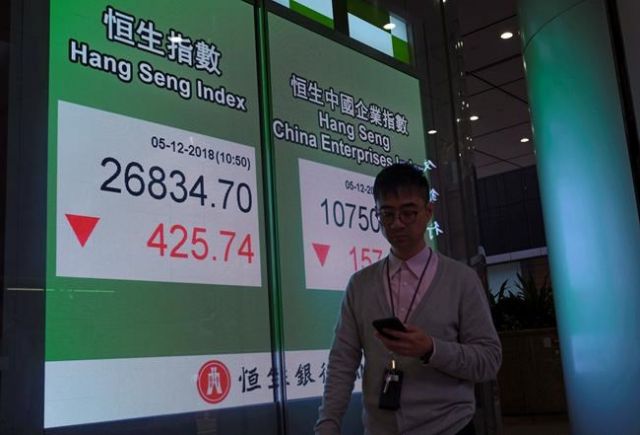 Asian stocks skid after arrest