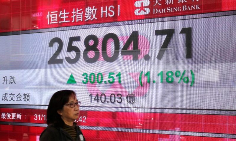World Stocks Rise on Last Day of Turbulent Year