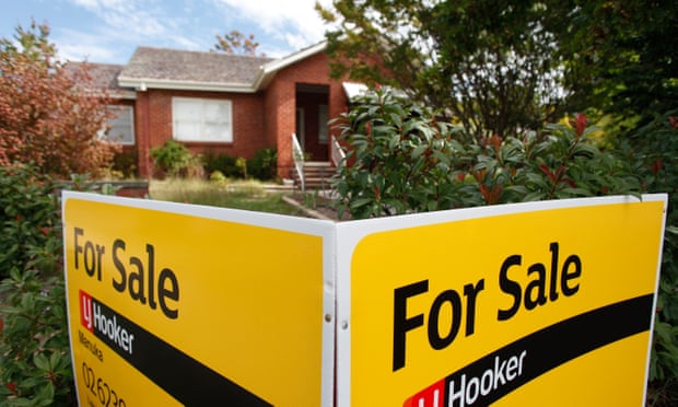 Australian house prices falling at fastest rate in a decade