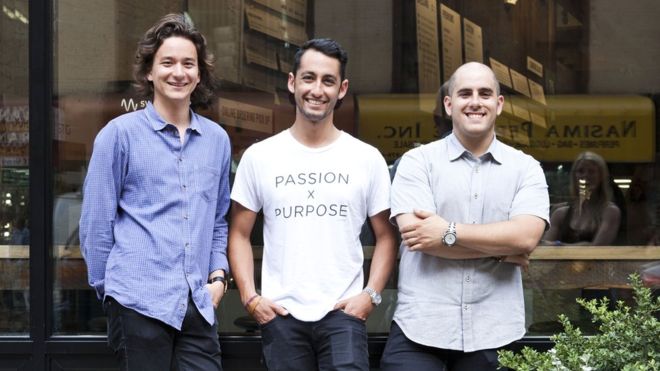 The three friends behind a $1bn healthy fast-food firm