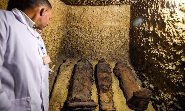 Tomb containing 50 mummies uncovered in Egypt