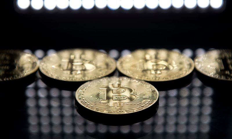 Bitcoin backs off three-week high, trades below $3,600
