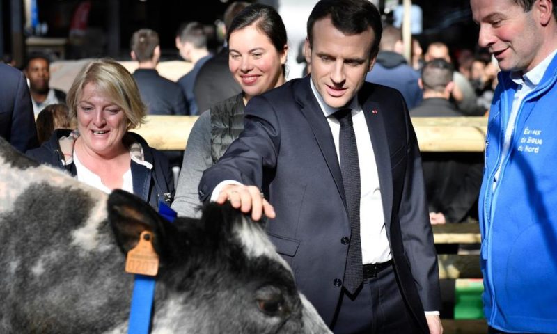 Macron Visits French Farm Fair Amid Rural Anger, Decline