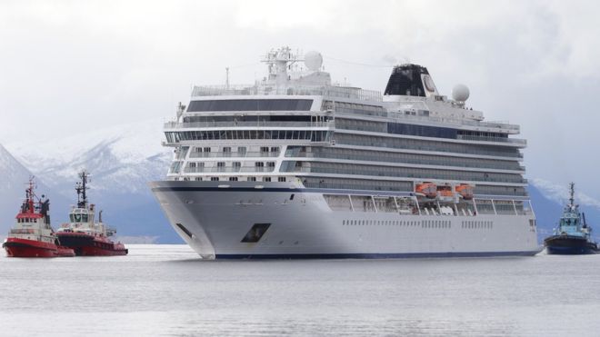 Viking Sky: Engine failure blamed on ‘low oil levels’