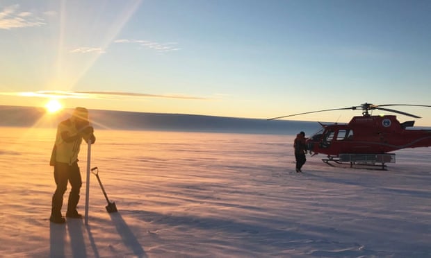 Australian researchers find huge lakes beneath largest east Antarctic glacier