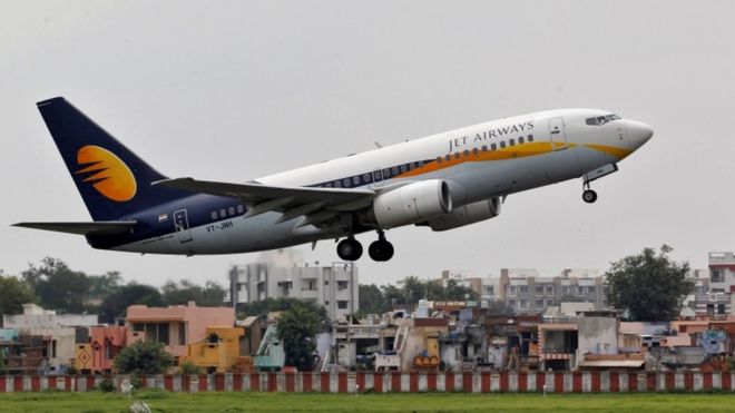 Jet Airways grounds planes as crisis grows
