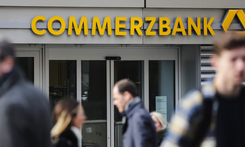 Commerzbank, Deutsche Bank lead European markets higher on merger talk