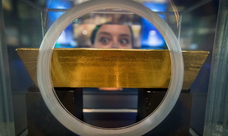Gold finishes higher to tally a weekly gain of 1%
