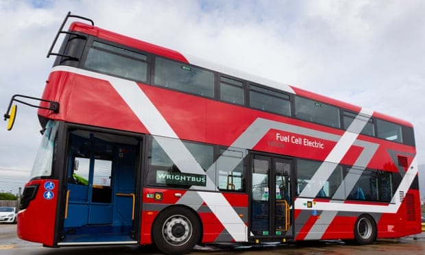 London to have world-first hydrogen-powered doubledecker buses