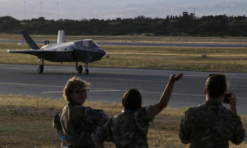 F35-B Fighters Land in UK’s Cyprus Base for Training, Tests