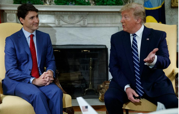 Trump, Canada’s Trudeau Try to Build Momentum for Trade Pact