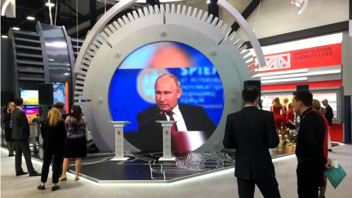 Putin tries to convince the world it’s safe to invest in Russia