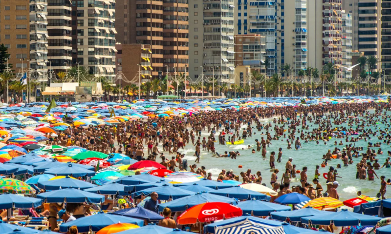 Sunny Spain is still shoring up the troubled travel industry