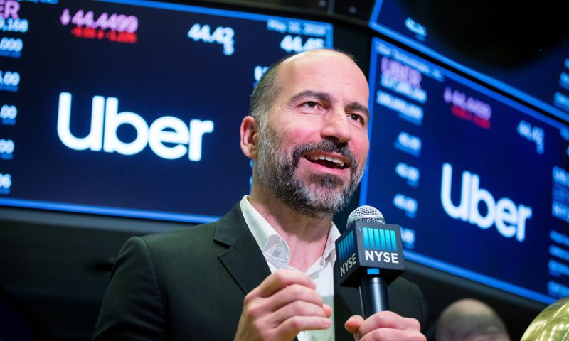 Uber stock hit by executive shake-up a month after the IPO
