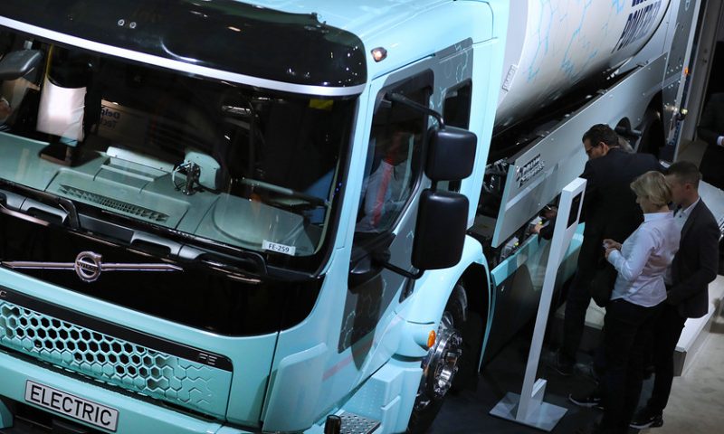 Nvidia, Volvo join forces on driverless trucks