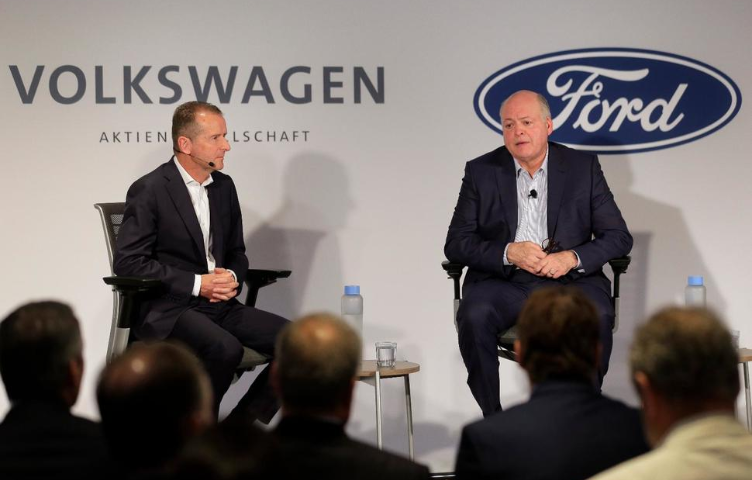 VW, Ford Team up to Make Autonomous, Electric Vehicles