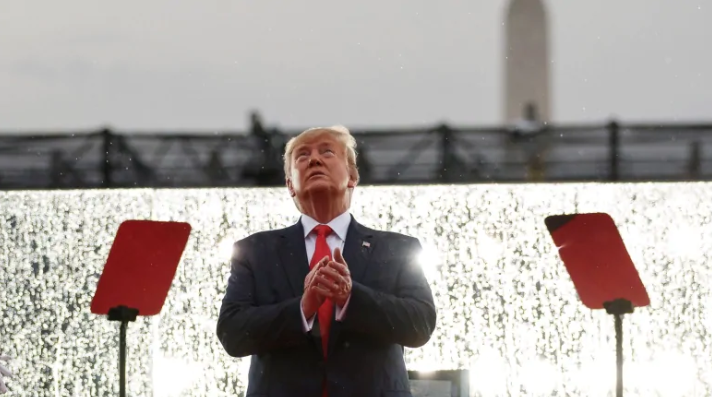 Trump defies critics, delivers non-partisan Fourth of July address
