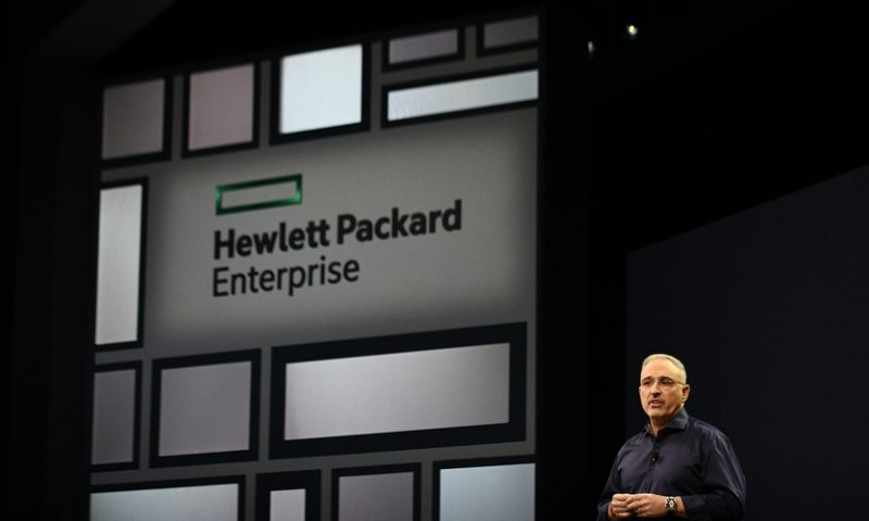 HPE earnings beat sends shares up 8%