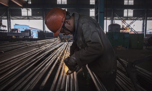 China’s industrial growth slumps to weakest rate in over 17 years
