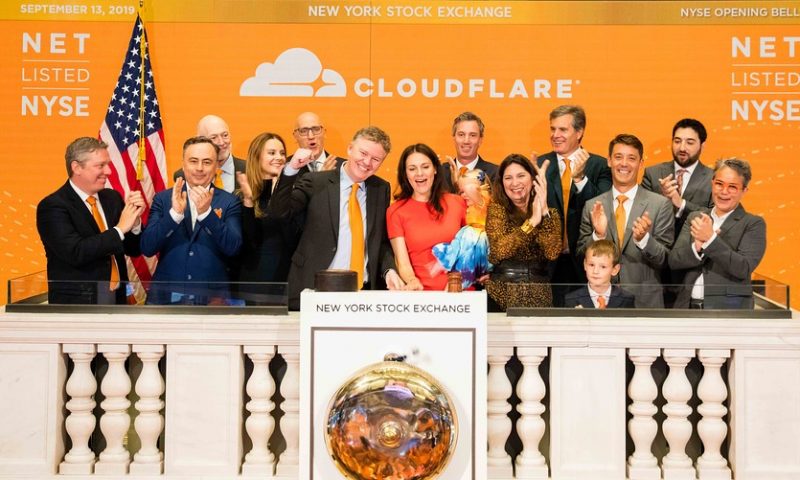 Cloudflare stock bursts out of gate following already elevated IPO range