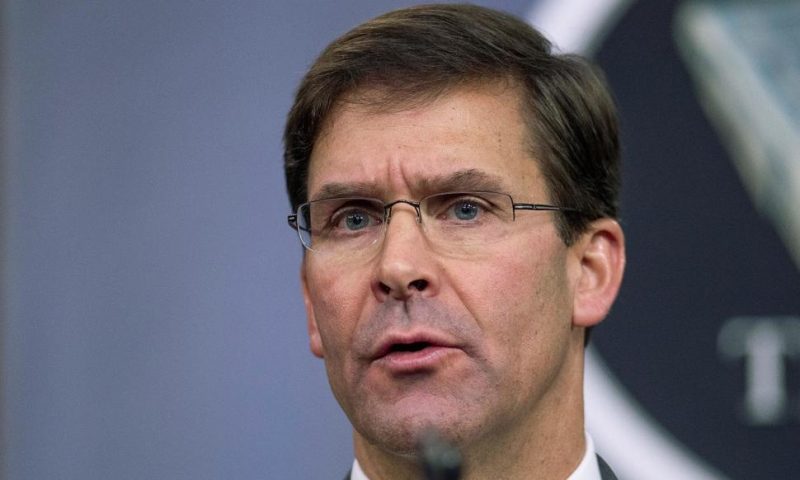 US Defense Chief Esper Cautions Europe to Be Wary of China