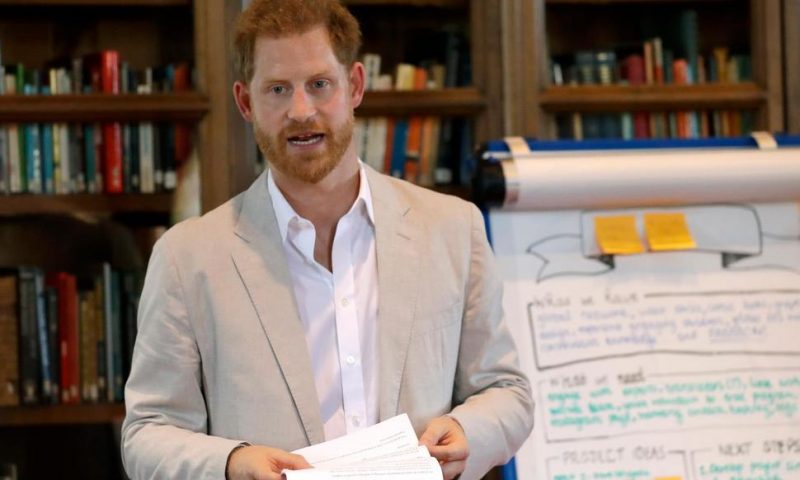 Prince Harry Announces Massive Travel Sustainability Project