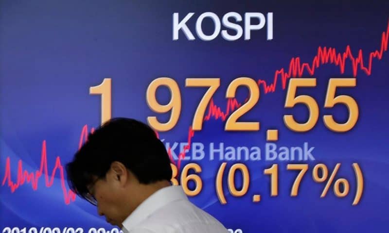 Asian Stocks Lower After US-China Trade Jitters Resurface