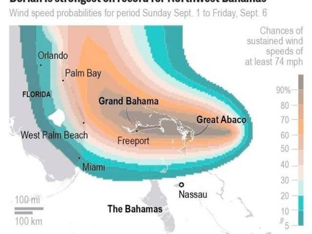 Dorian hammers Bahamas