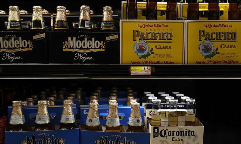 Corona beer parent stock slides 5% as cannabis investment weighs on earnings