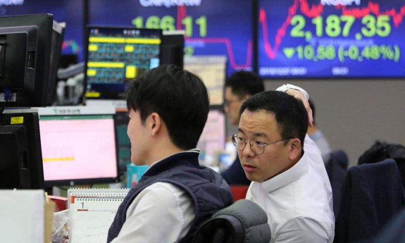 Global Stocks Mixed, Wall Street Rises Amid Trade Optimism