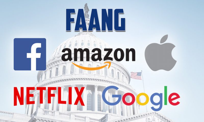 Facebook, Amazon and Apple set records in annual spending on lobbying