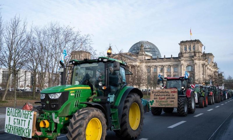Protesters in Berlin Support Environment-Friendly Farming