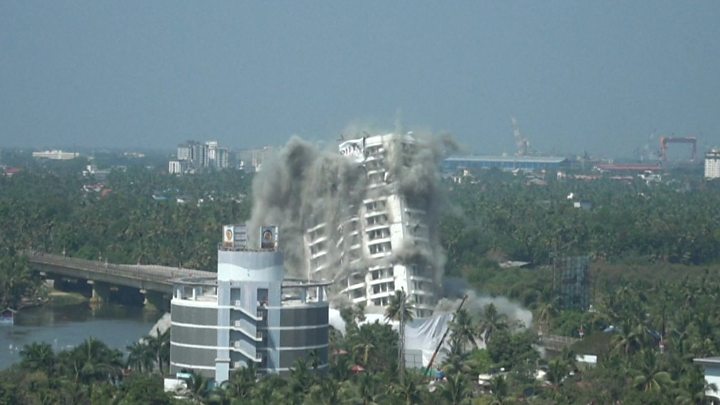 India demolishes Kerala skyscrapers over environmental violations