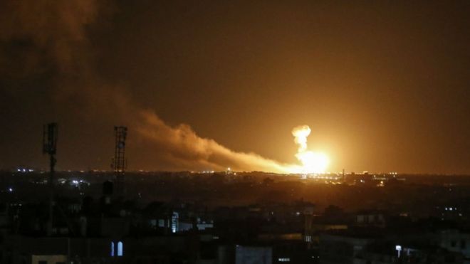 Israel strikes Islamic Jihad sites in Gaza and Syria after rocket attacks
