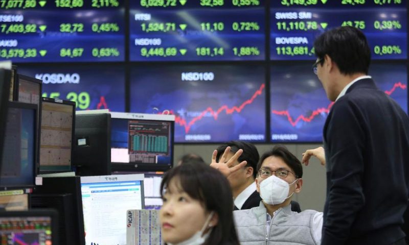 Asian Shares Take Hit as New Virus Cases Jump Outside China