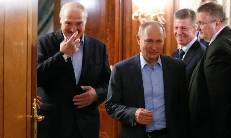 Presidents of Russia, Belarus Discuss Oil Price Dispute