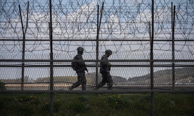 North and South Korea exchange gunfire across DMZ at border