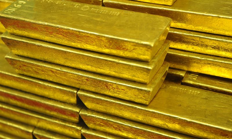 Gold prices end higher as traders track weaker dollar, bet on slow economic recovery