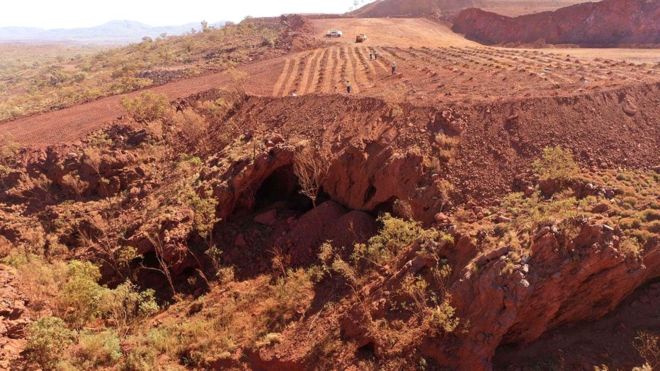 Mining firm Rio Tinto sorry for destroying Aboriginal caves