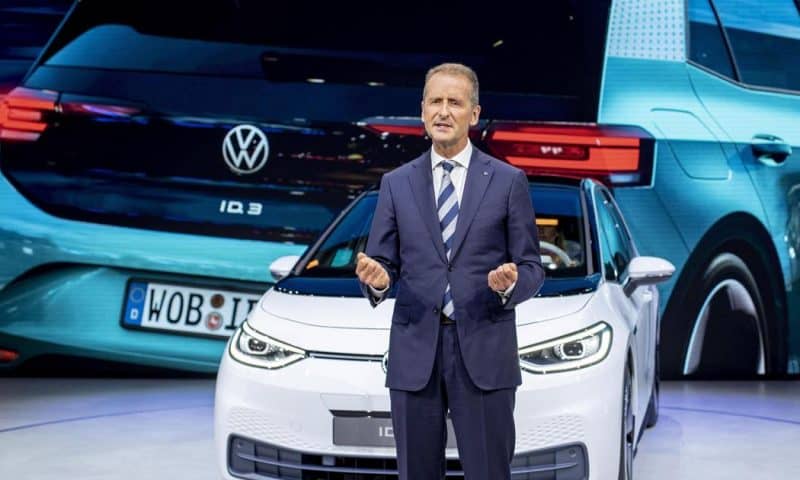 Volkswagen CEO Herbert Diess Giving up Managing VW Brand