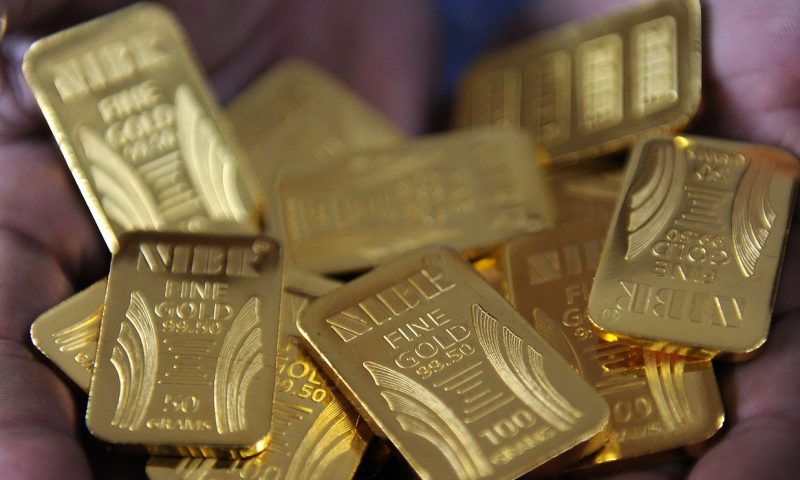 Gold prices end at lowest in over 3 weeks as investors snap up stocks