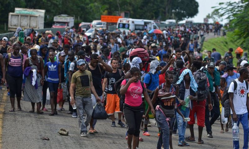 African, Caribbean Migrants Continue Trek Towards U.S. Border